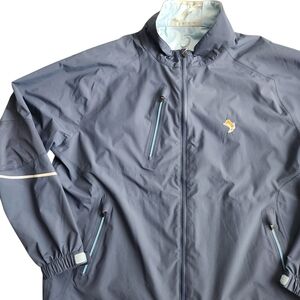 ZERO RESTRICTION Power Torque Golf Waterproof Jacket Men's 2XL Blue Cowboy Boot